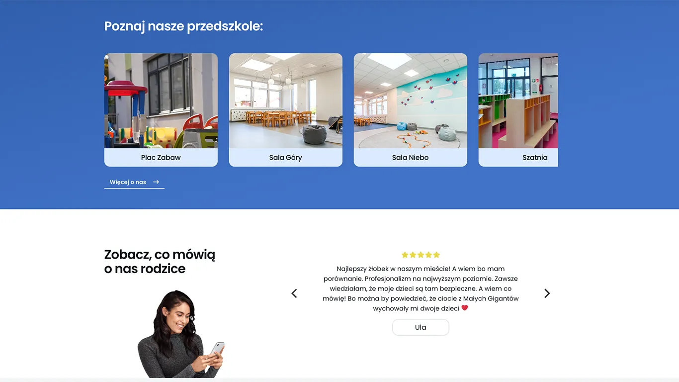 Sekcja inwestycji i listing